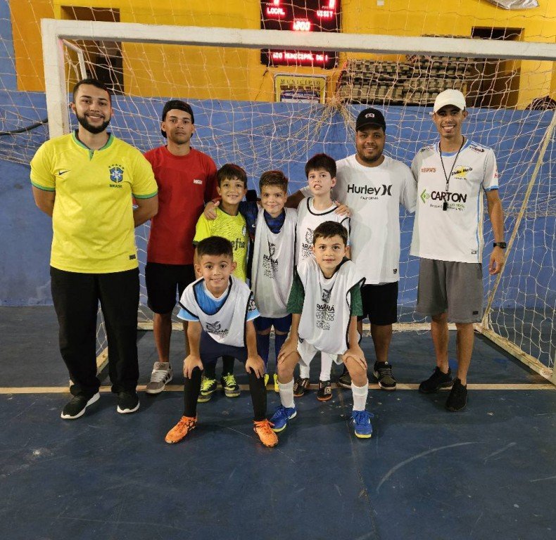 CAMPEONATO RANQUEADO DAS ESCOLINHAS DE FUTSAL!