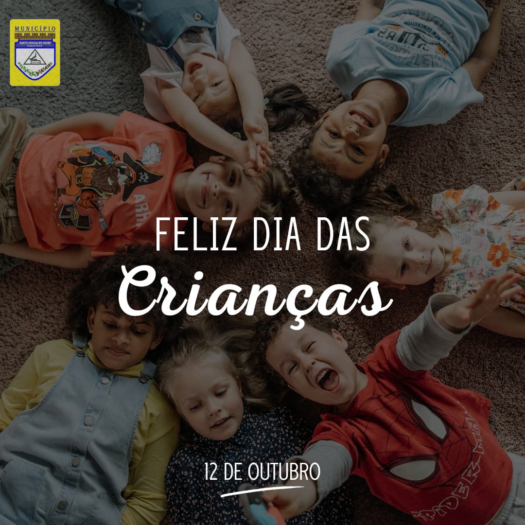 FELIZ DIA DAS CRIANÇAS!